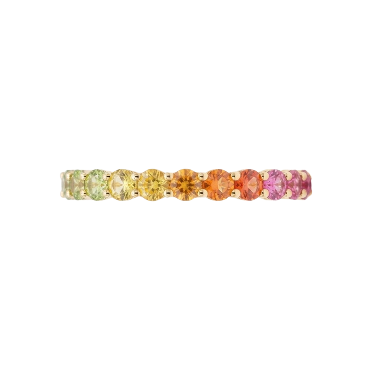 Anillo Zafiro Rainbow Infinity
