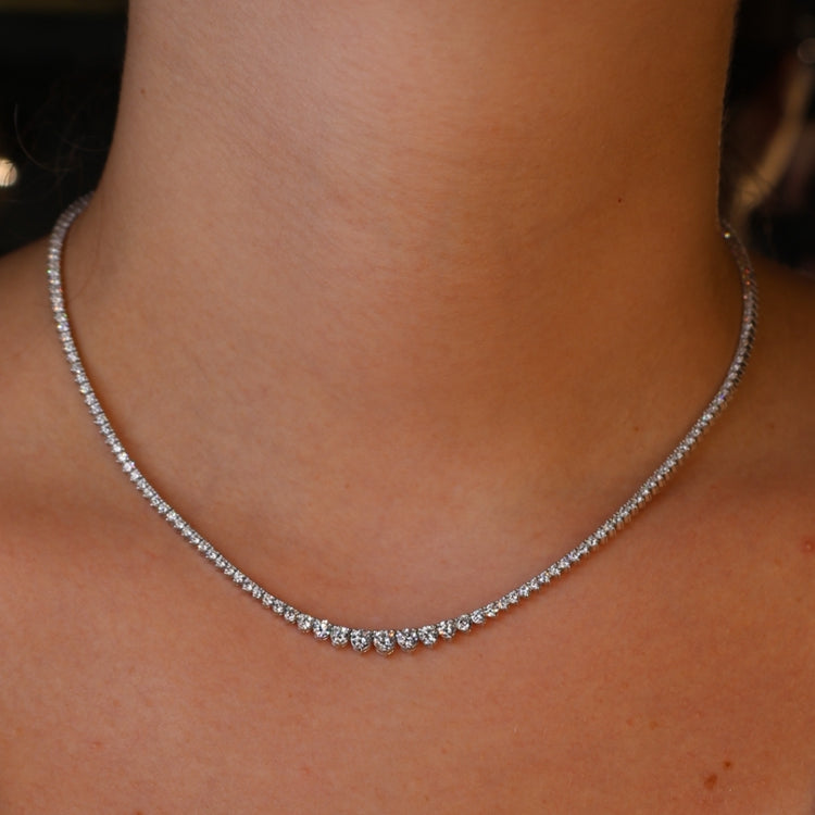 Riviera necklace 5ctw