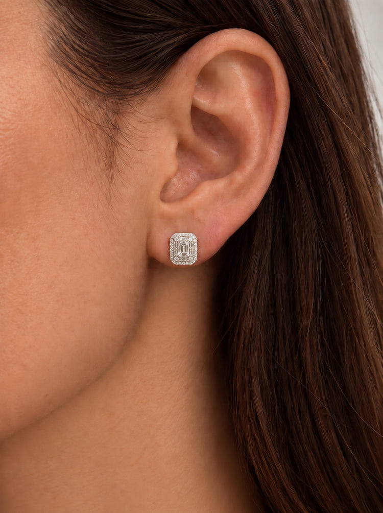 Aretes Aguamarina