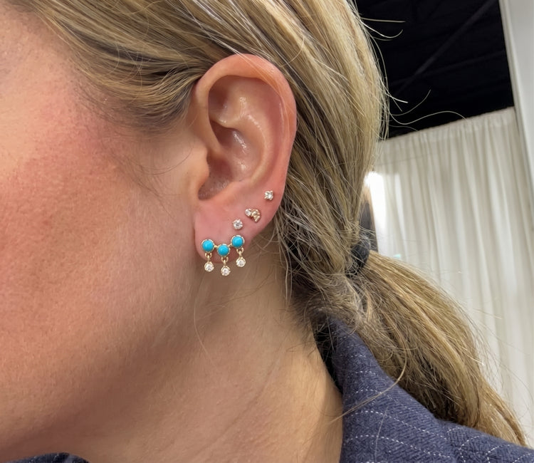 Aretes Turquesa