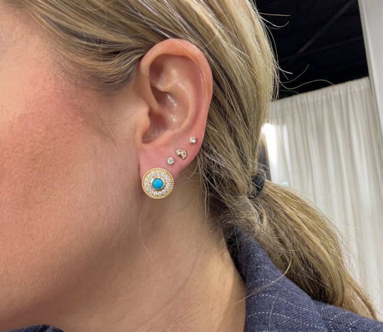 Aretes Turquesa