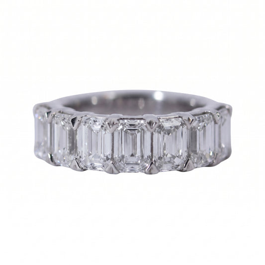 Anillo Eternity Emerald