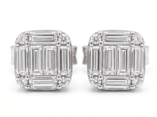 Aretes de Diamantes