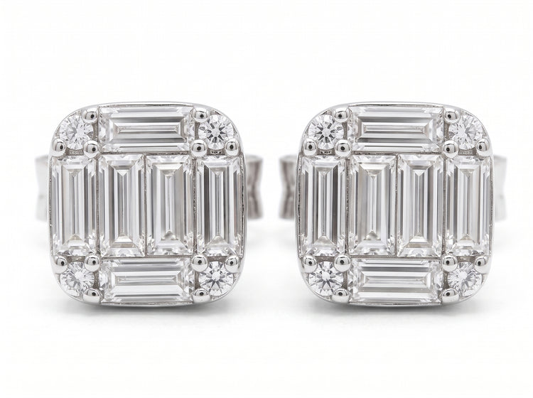 Aretes de Diamantes