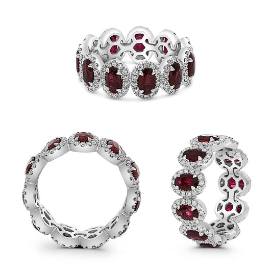 Oval Ruby Ring