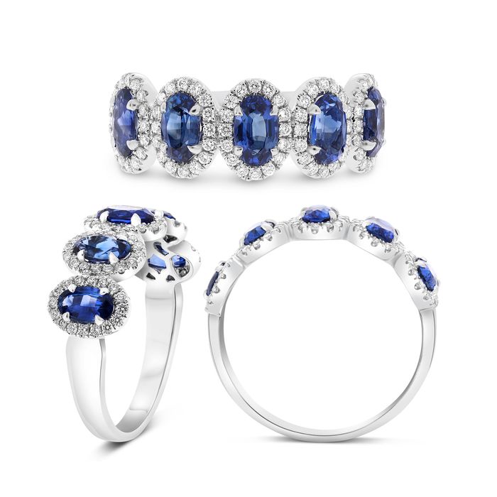 Oval Sapphire Ring