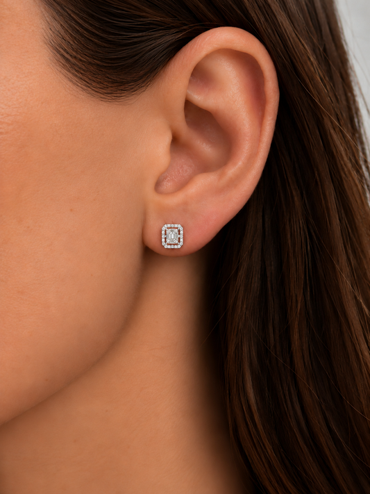 Aretes Diamantes