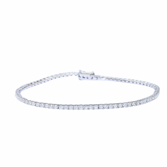 Tennis Bracelet 2ctw en Oro Blanco