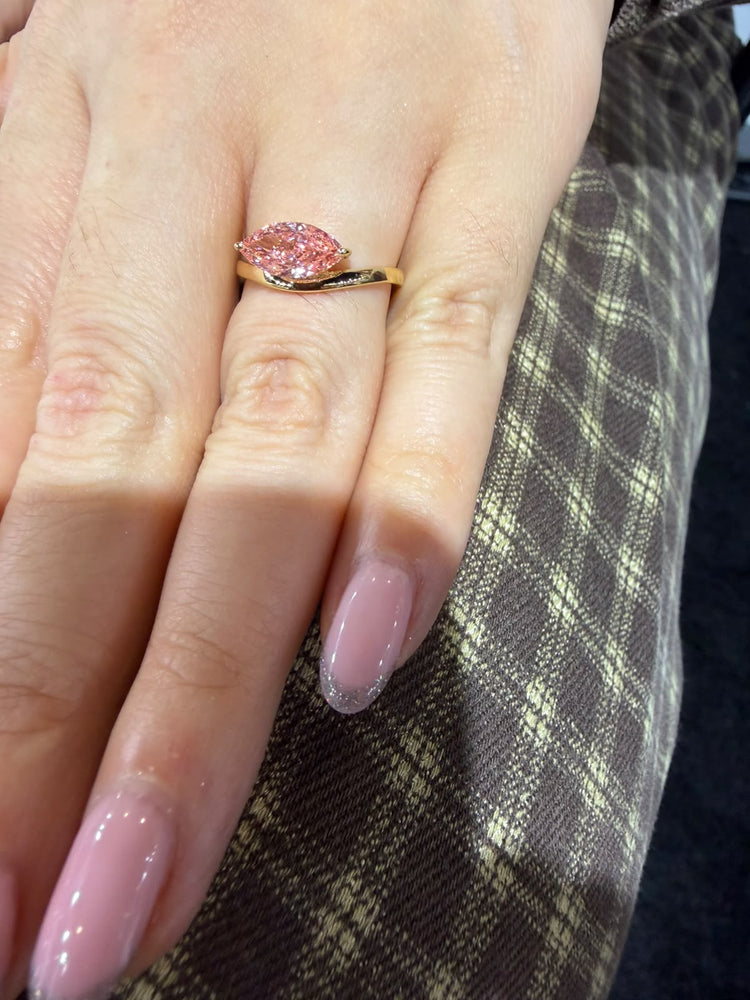 Anillo Diamante Fancy Pink
