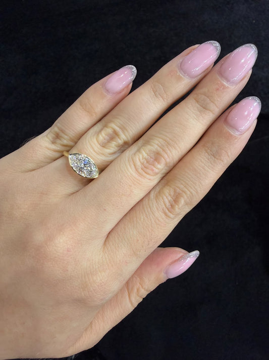 Anillo Diamante Marquise