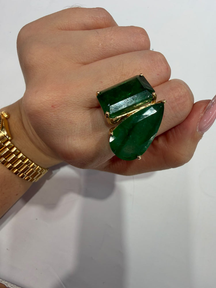 Anillo Esmeralda Toi et Moi
