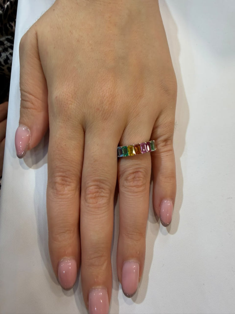 Anillo Zafiros Emerald