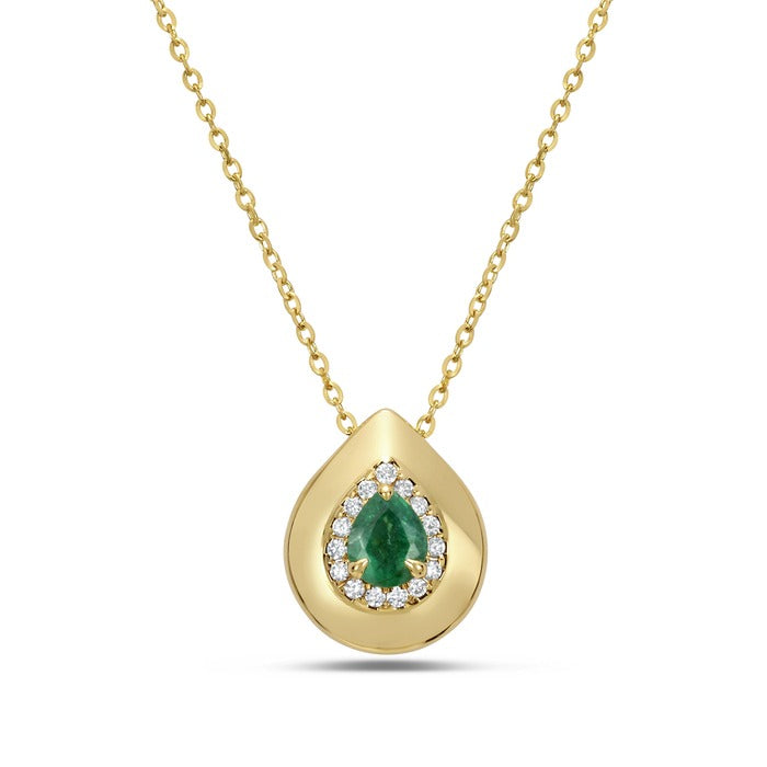 Collar Esmeralda Pear