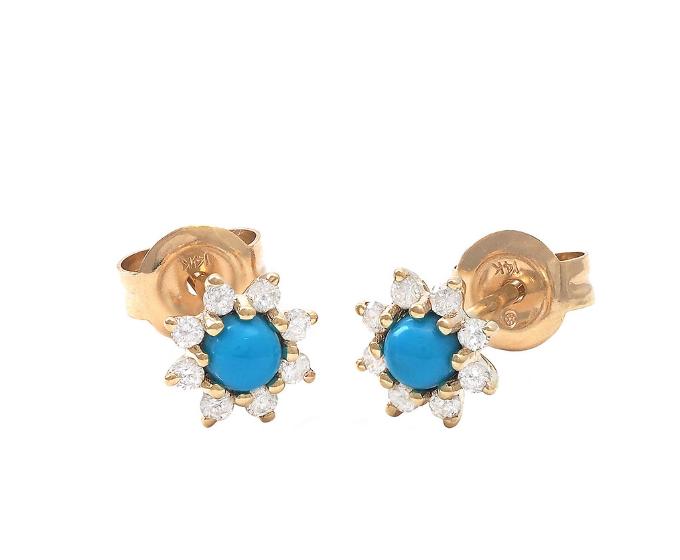 Aretes Turquesa
