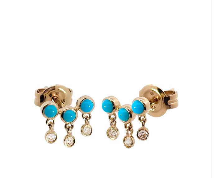 Aretes Turquesa