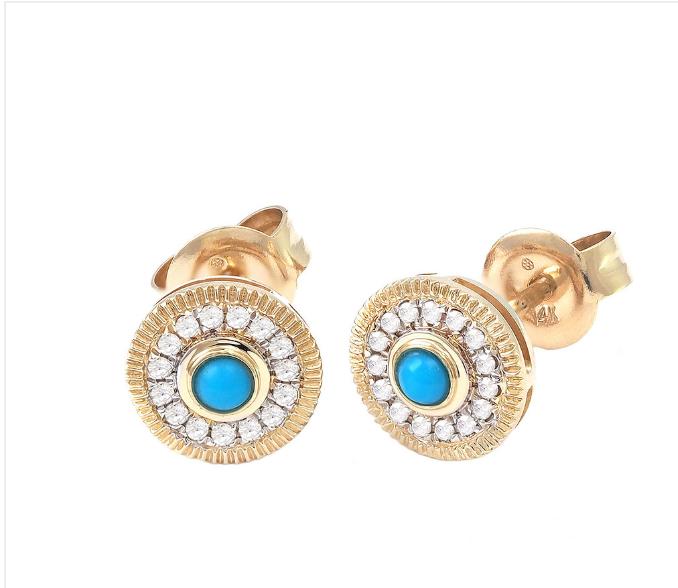 Aretes Turquesa