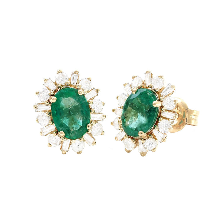 Studs Esmeralda Halo