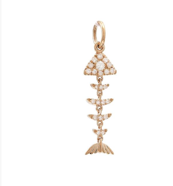 Collar Pescado Diamantes