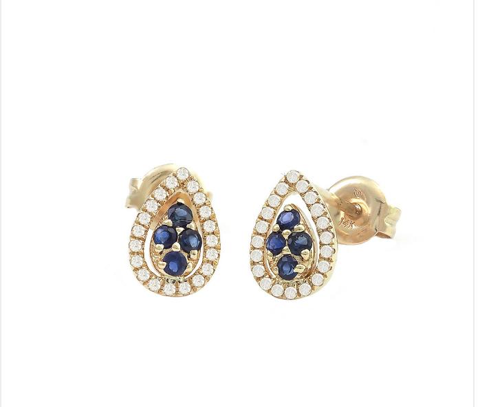 Aretes Zafiro