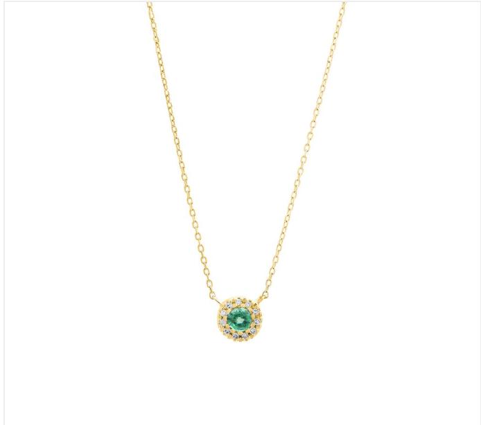 Collar Esmeralda Halo