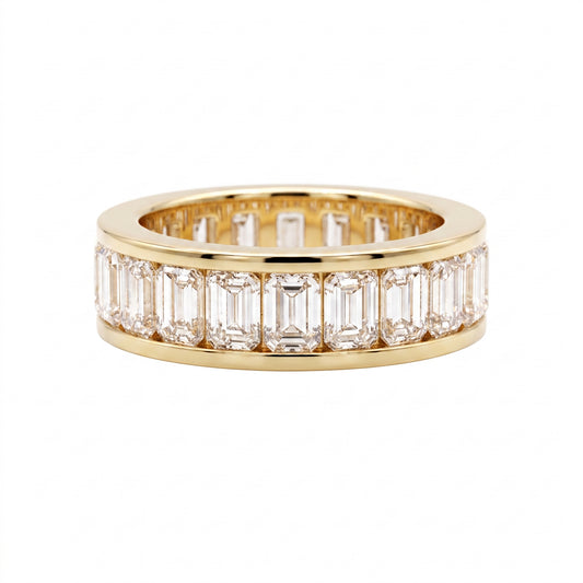 Anillo eternity diamantes