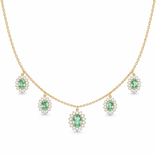 Collar Esmeralda Lab