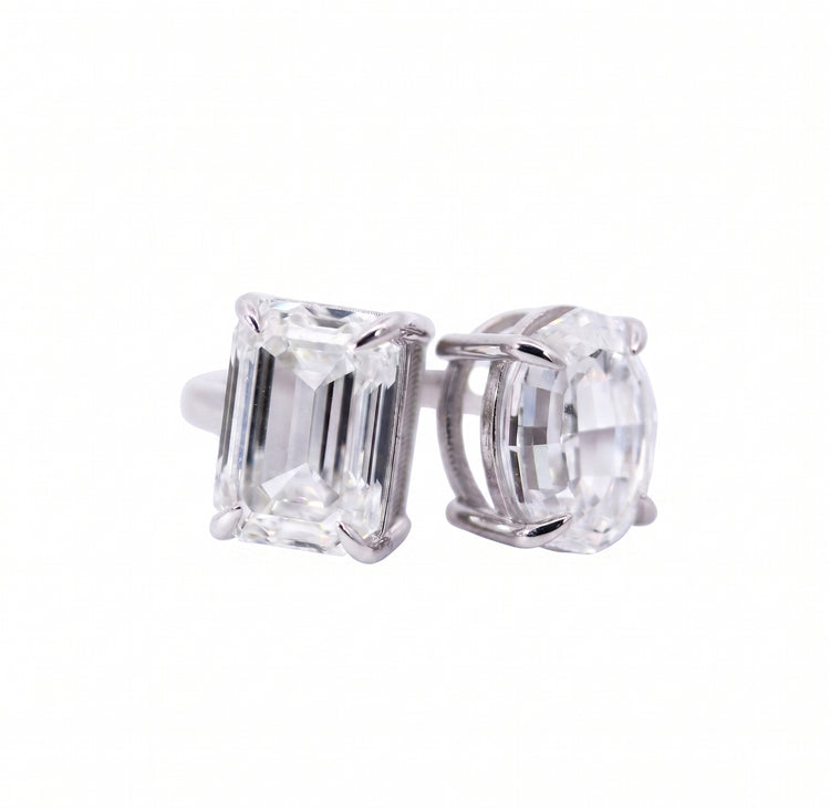 Anillo Toi et Moi diamantes