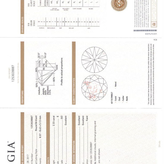 2.33 Carat Round Diamond