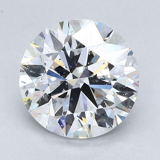 3.81 Carat Round Diamond