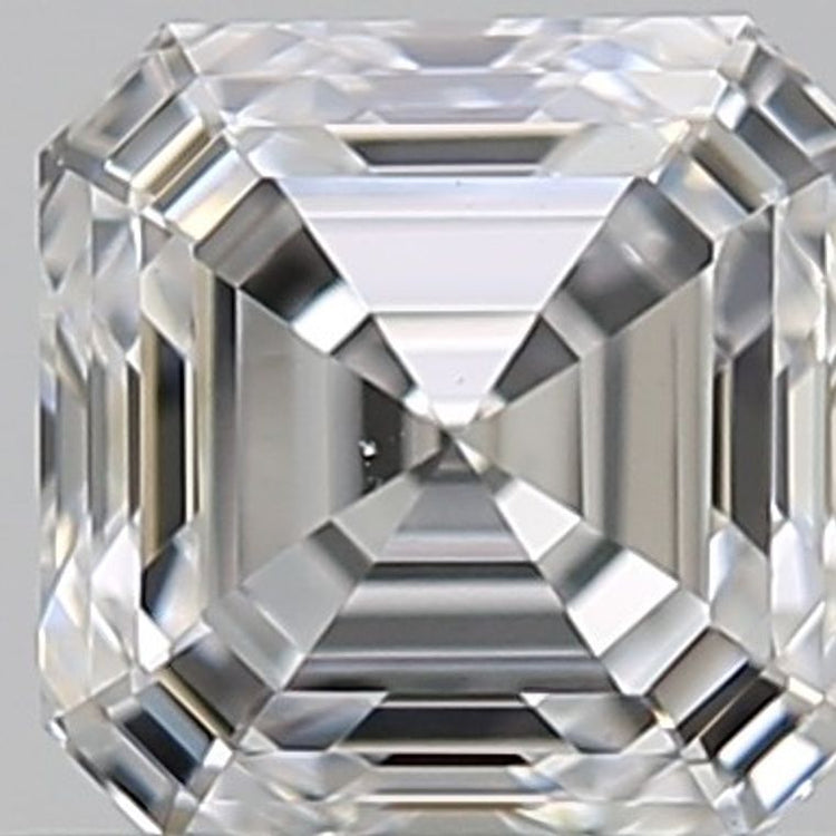 0.51 Carat Asscher Diamond