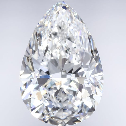 5.02 Carat Pear Diamond