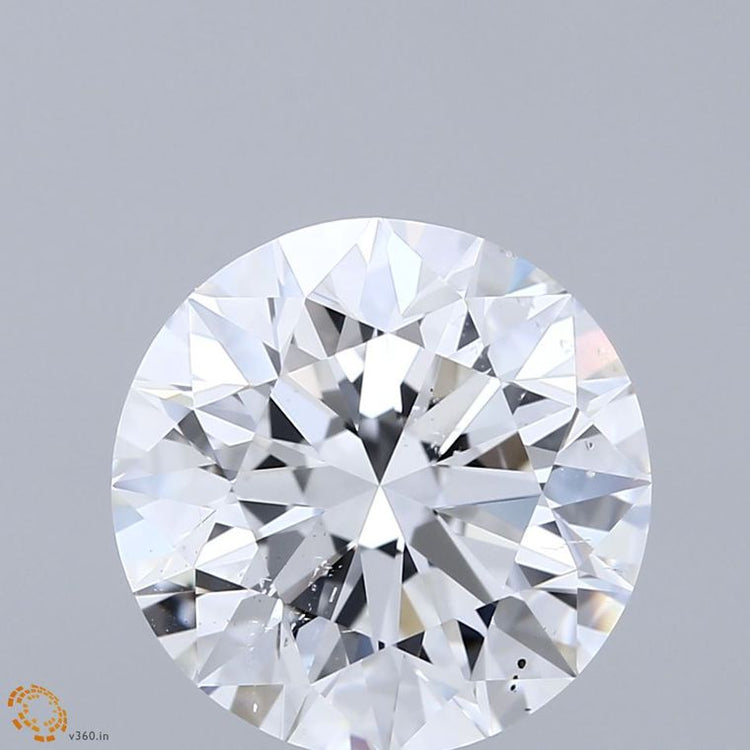 5.02 Carat Round Diamond